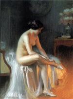 Nude by Firelight (By the Fireside)