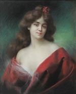 Woman in Red Dress