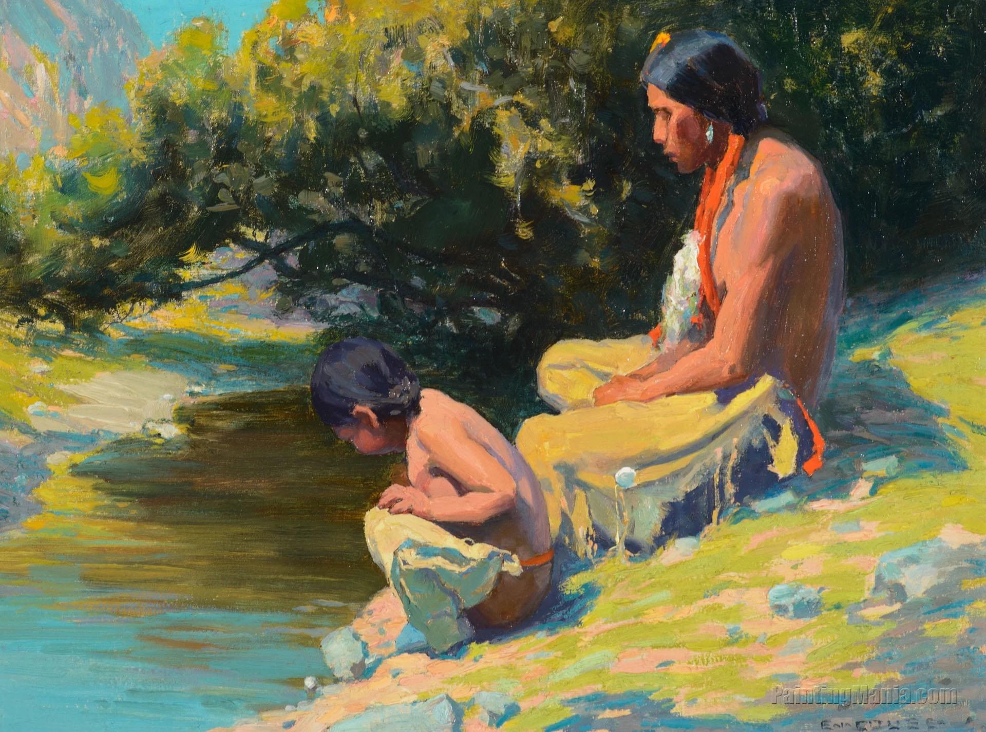 Bank of the River, Father and Son