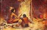 Two Indians Painting
