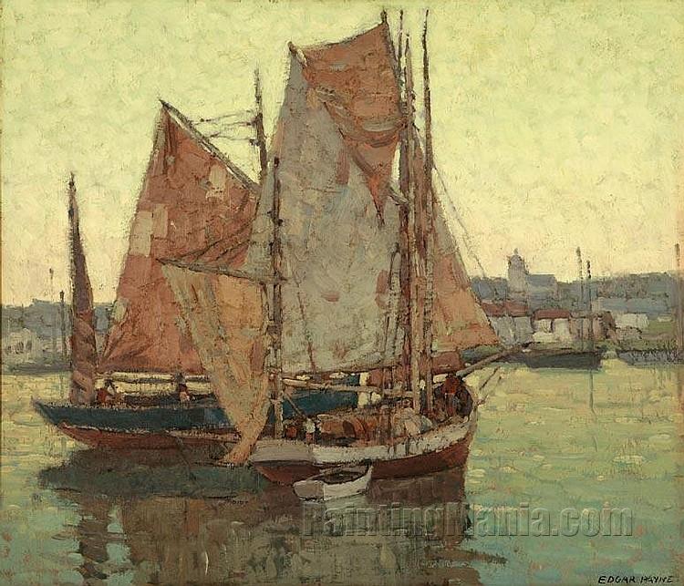 Brittany Boats in Harbor 3