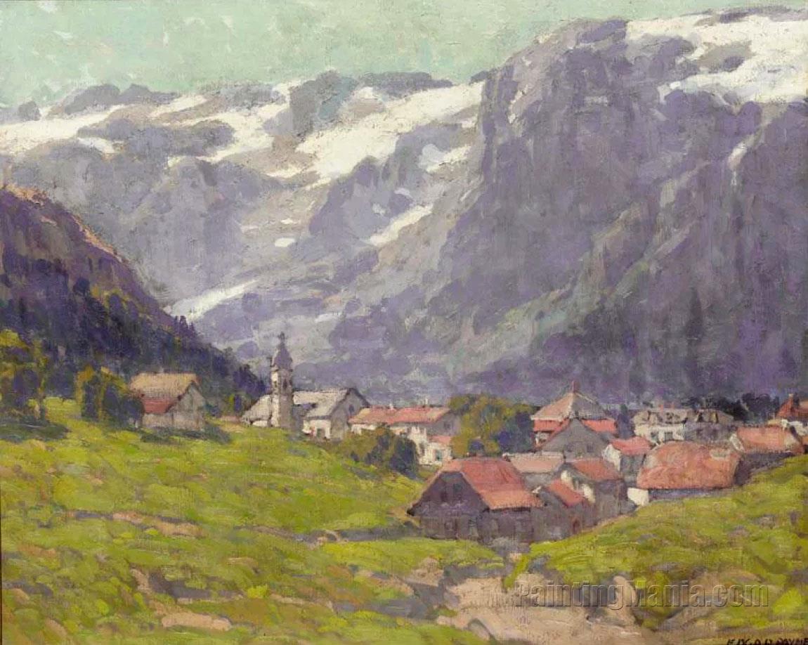 Landscape in Switzerland