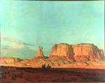 Edgar Payne Riders in Monument Valley