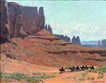 Riders in Monument Valley