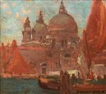 View of Santa Maria della Salute. Venice