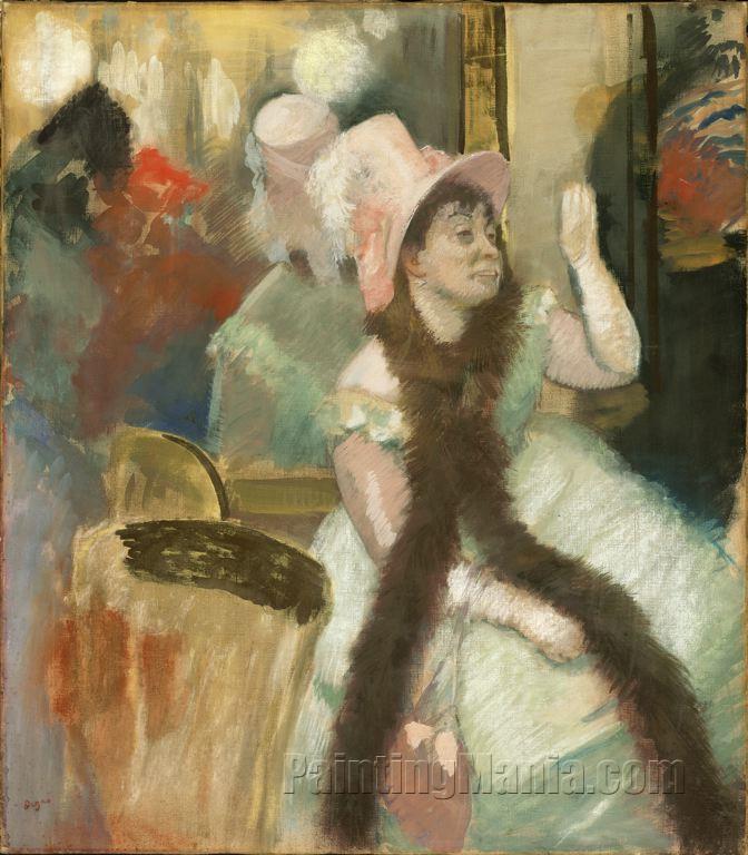 Portrait after a Costume Ball (Mme Dietz-Monnin)
