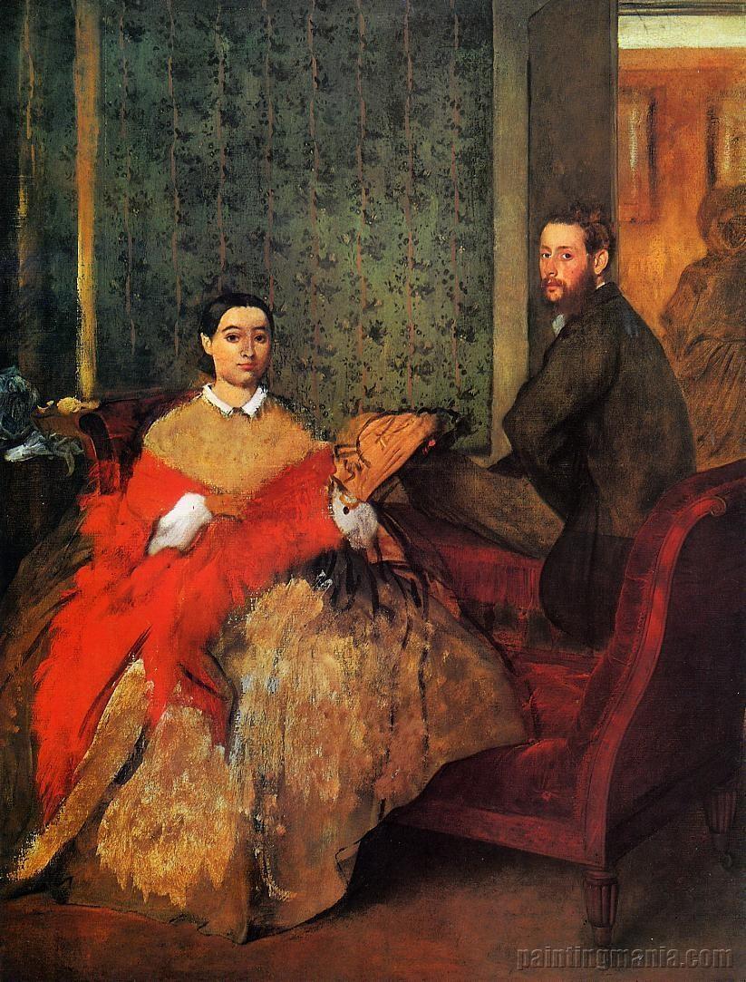Portrait of Edmondo and Therese Morbilli