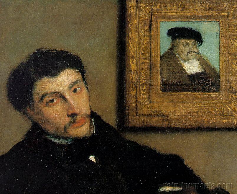 Portrait of James Tissot (Detail)