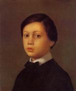 Portrait of Rene De Gas. The Artist Brother 1855