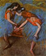 Two Dancers with Yellow Blouses