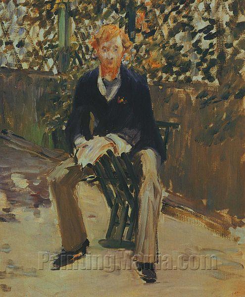 George Moore in the Artist's Garden