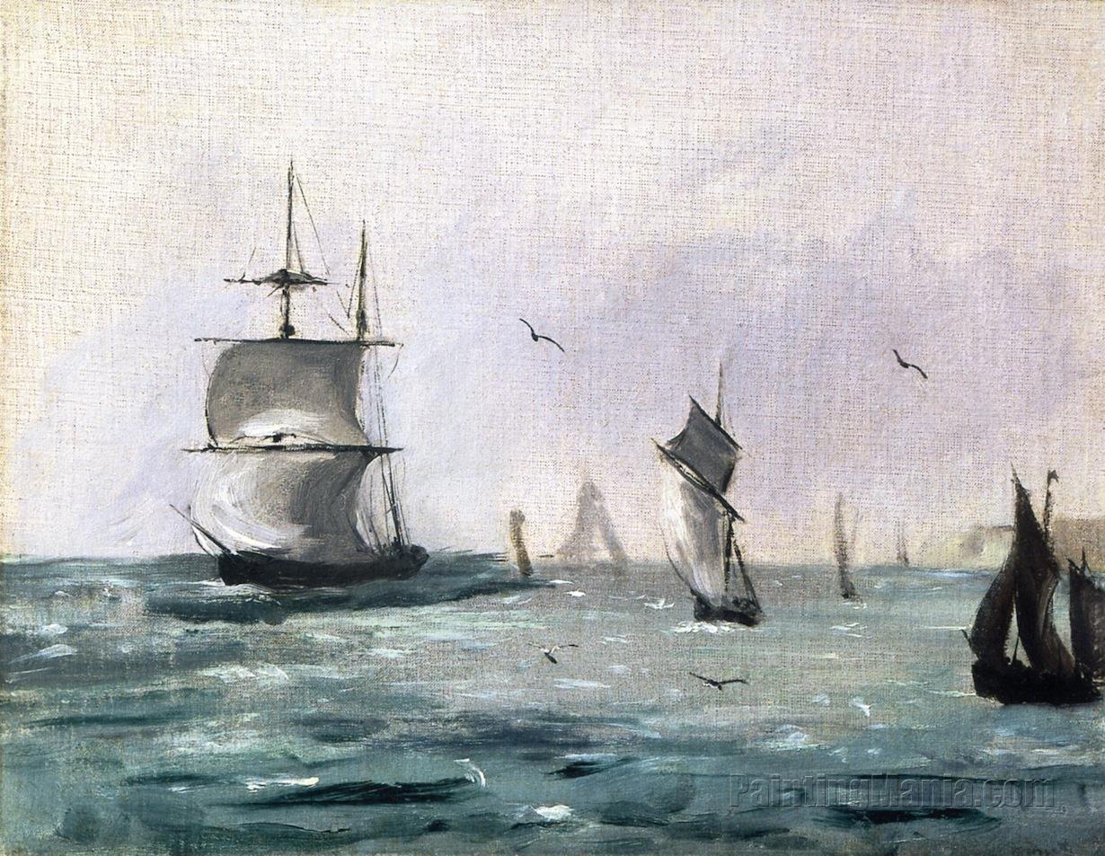 Sailing Ships and Seagulls