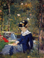 Young Woman in the Garden