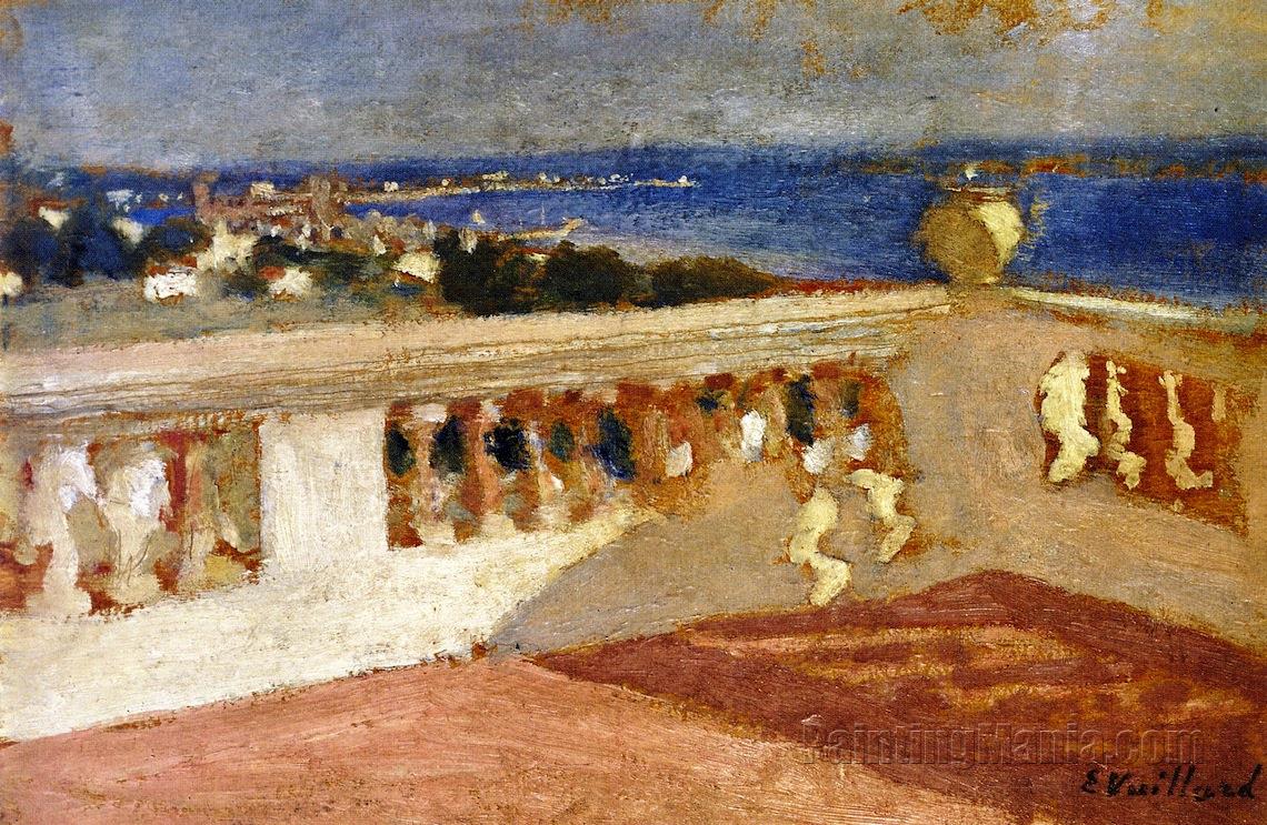 The Bay of Cannes, Seen from the Terrace