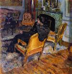 The Gilded Chair, Madame George Feydeau and Her Son