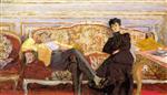 M. and Mme Feydeau on a Sofa