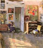 Madame Josse Hessel in Vuillard's Studio