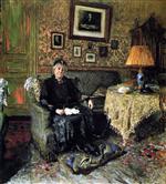 Mme Adrien Benard in Her Salon