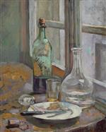 Still life with Bottle and Carafe