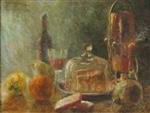 Still life with Fruit and Cheese