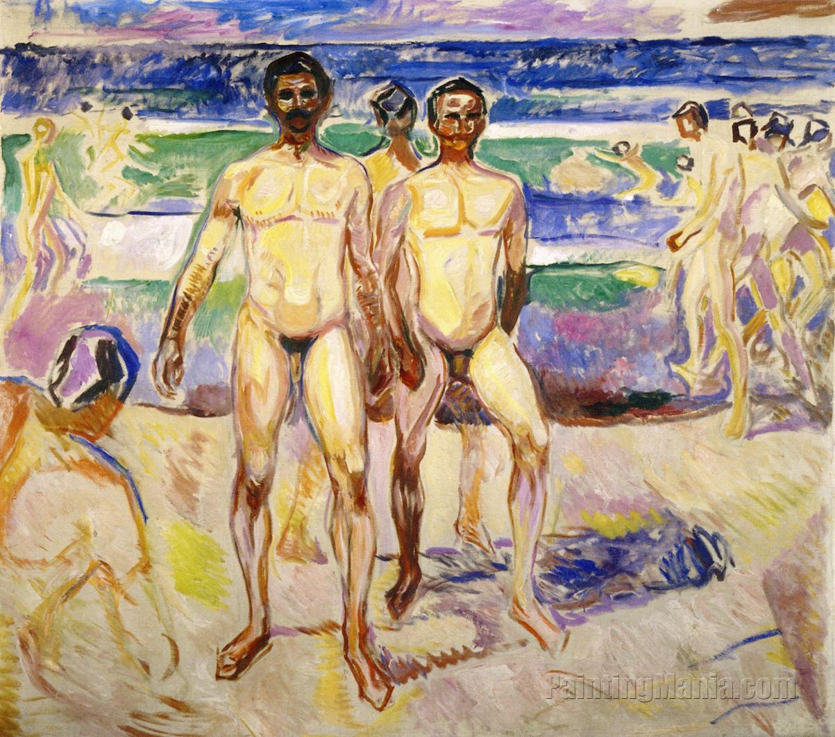 Bathing Men 1913-1915