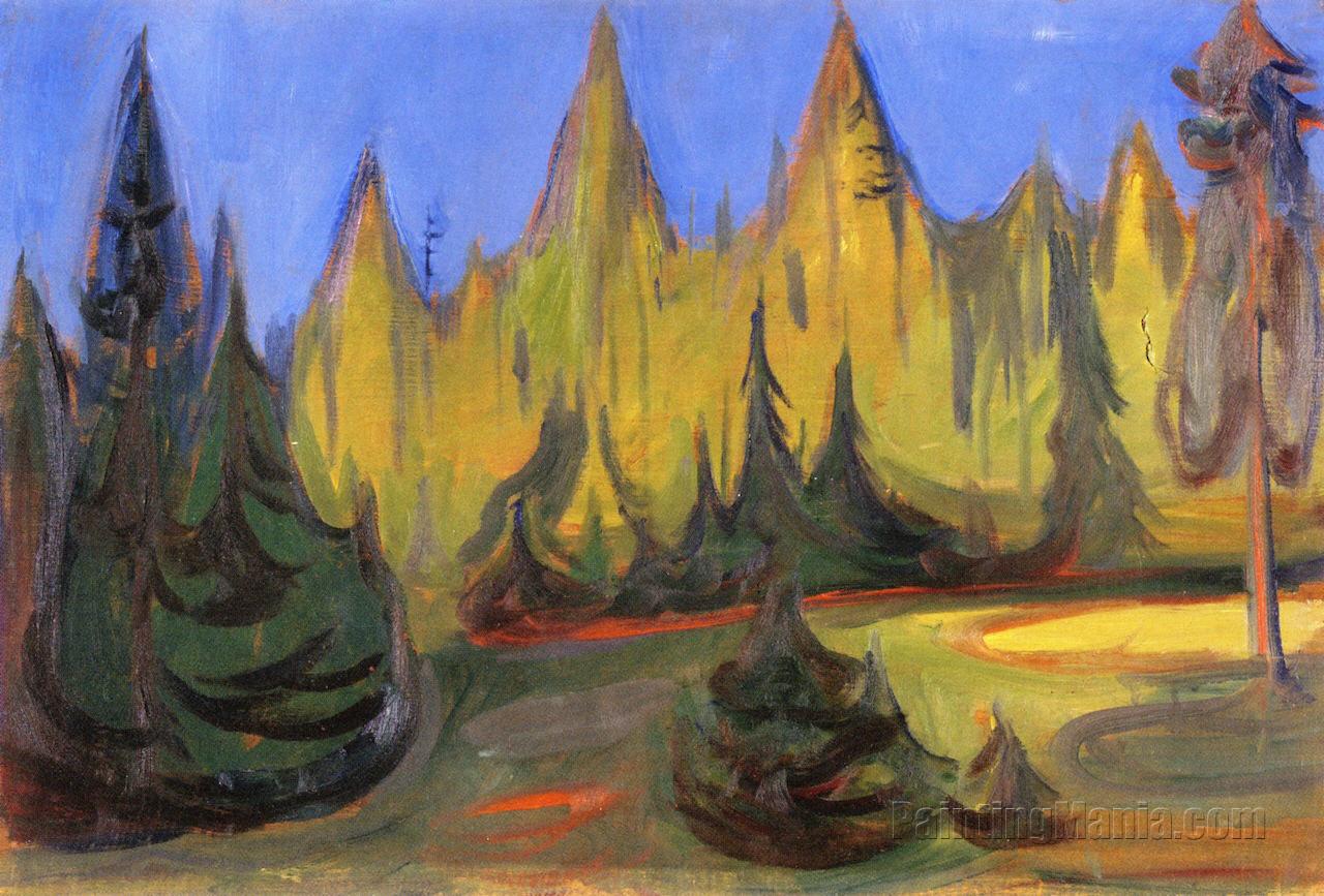 Dark Spruce Forest (1899)