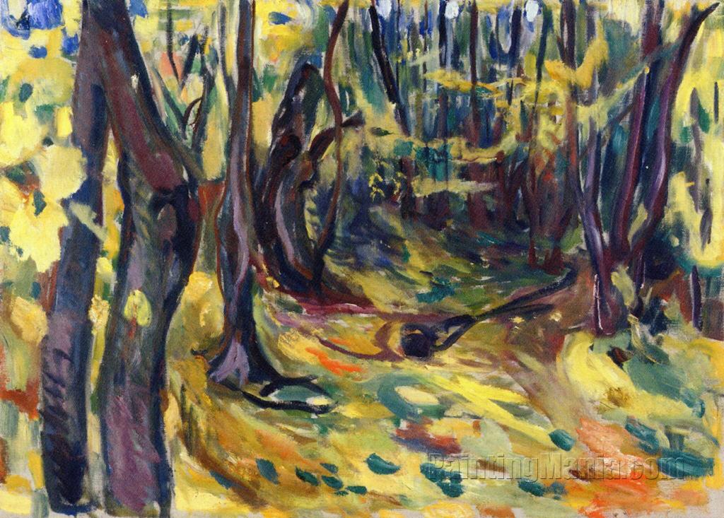 Elm Forest in Autumn (1919-1920)