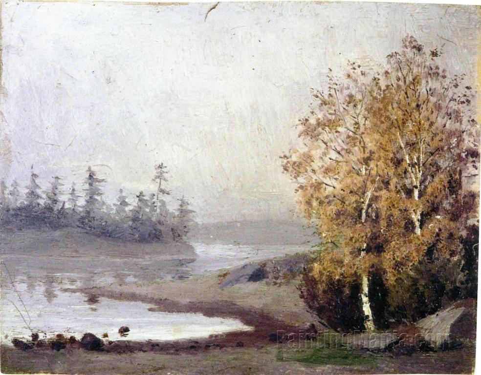Landscape with Trees and Water