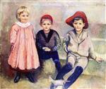 Ludvig Meyer's Children: Eli, Hakon and Karl