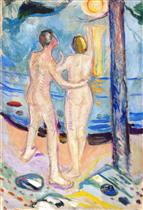 Nude Couple on the Beach