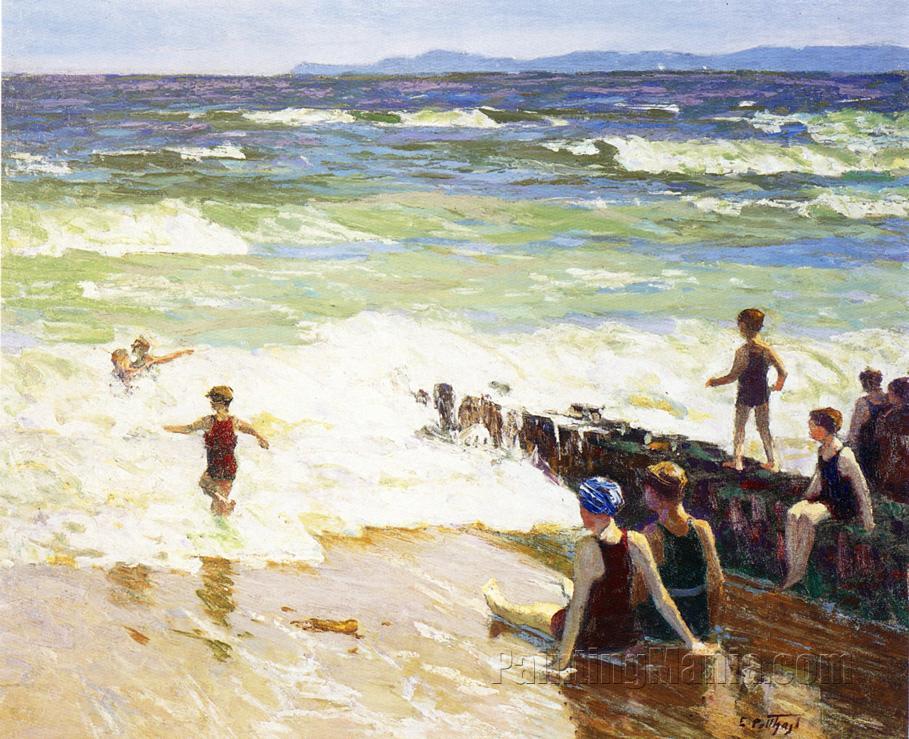 Bathers by the Shore (Bathers by the Sea)