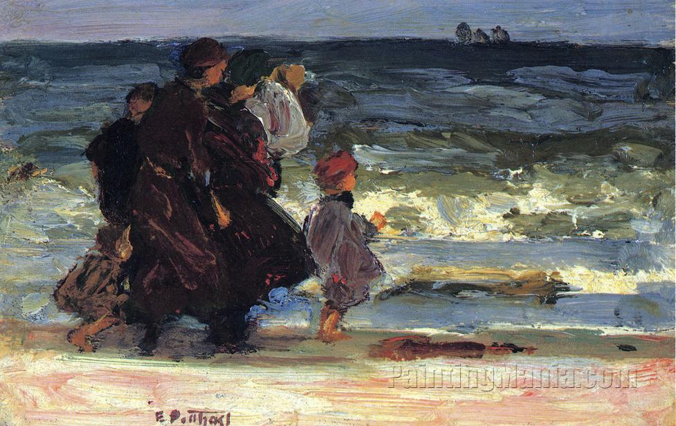 A Family at the Beach