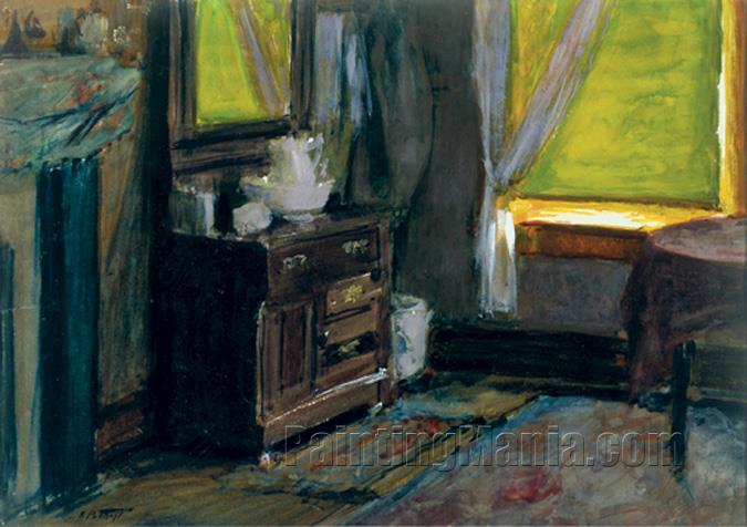 Interior of the Artist's Apartment, New York City