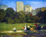 In Central Park 1915