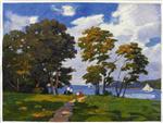 Landscape by the Shore (The Picnic)