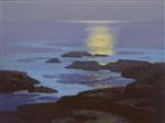 Moonlight. the Coast of Maine