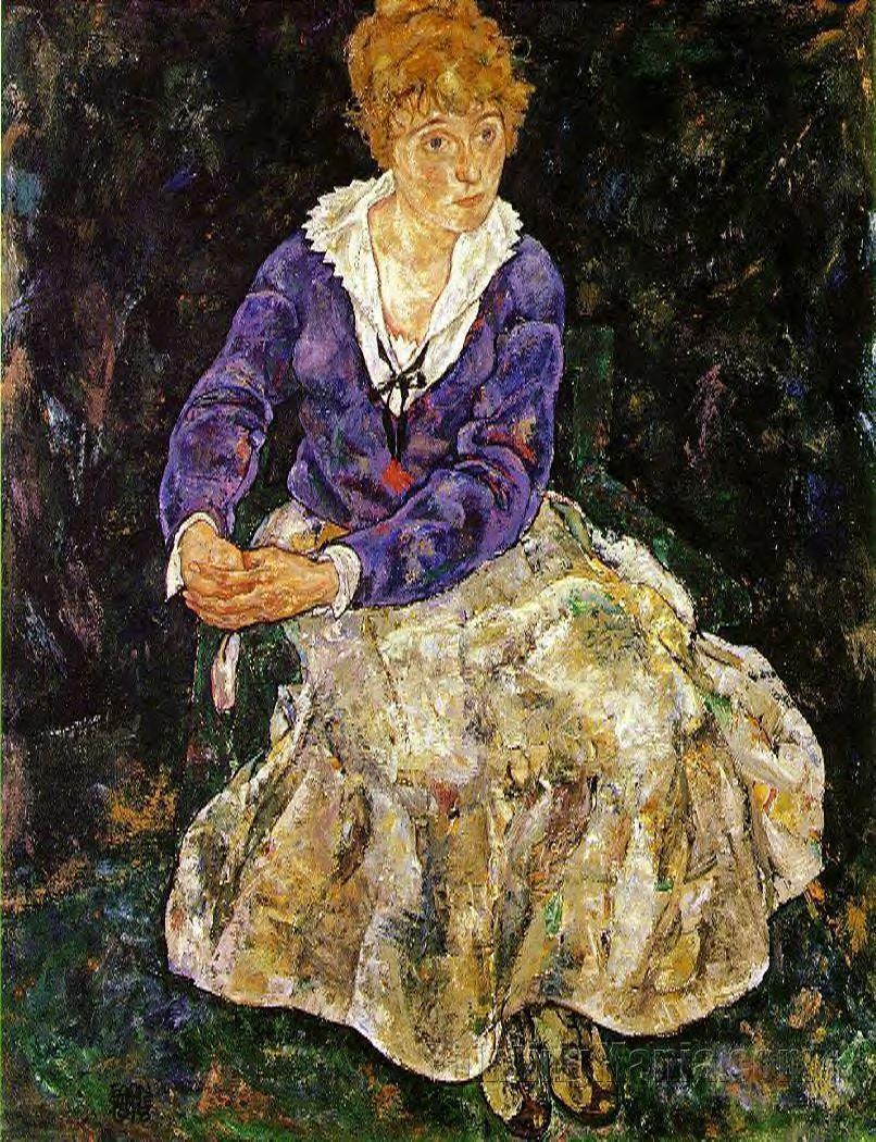 Portrait of the Artist's Wife, Seated