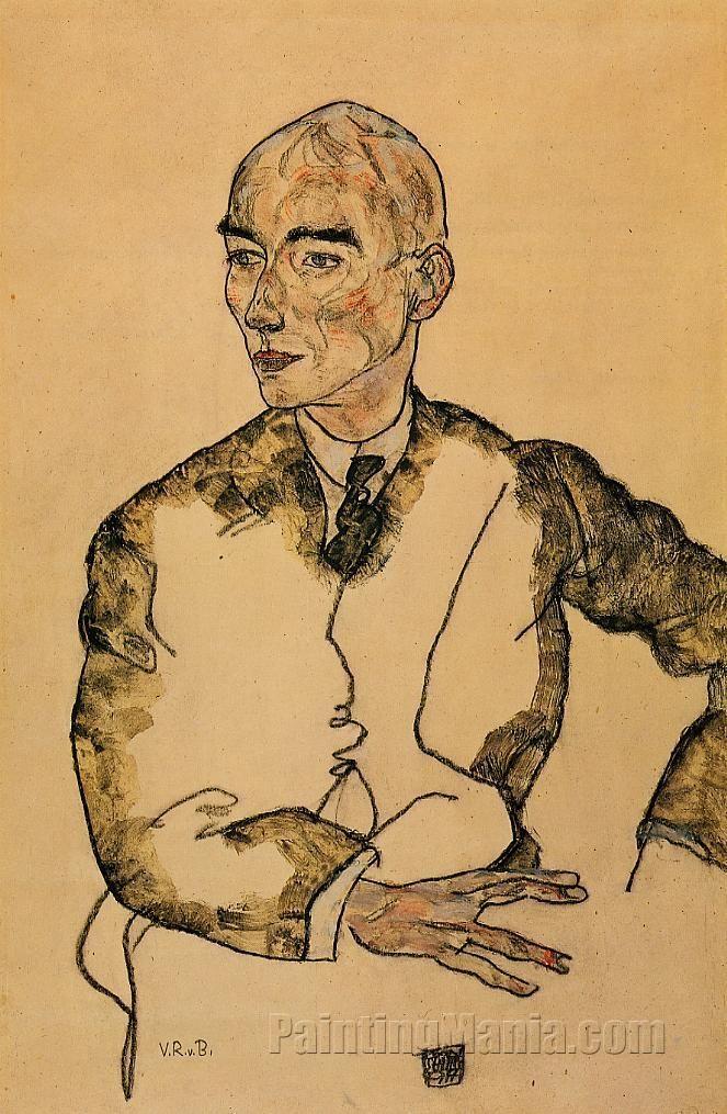 Portrait of Dr. Viktor Ritter von Bauer 1917