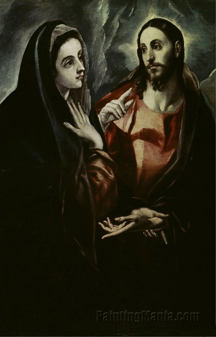 Christ Bids Farewell to Mary