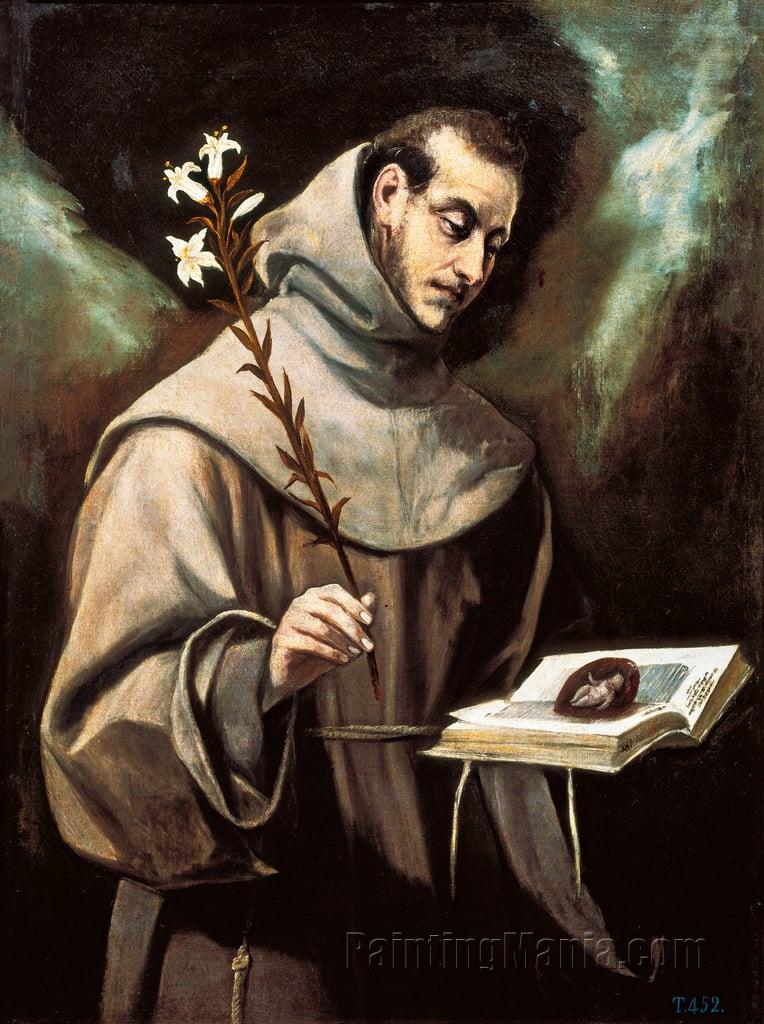 Portrait of Saint Anthony of Padua