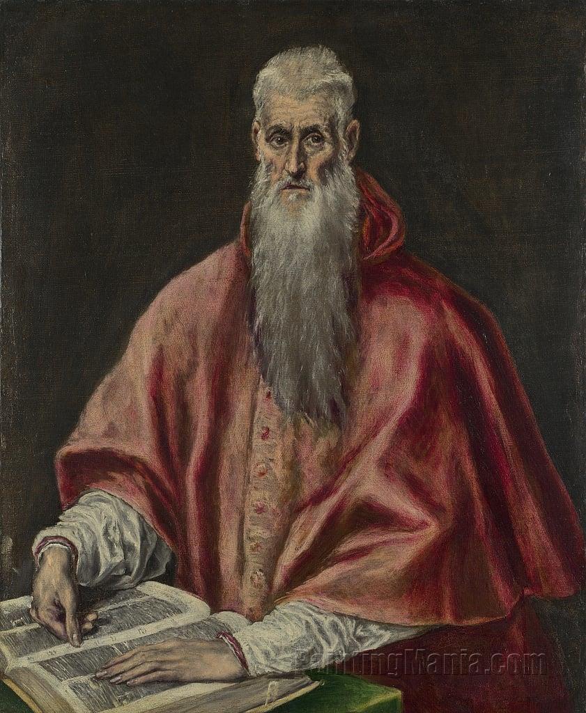 Saint Jerome as Cardinal (Der heilige Hieronymus als Kardinal)