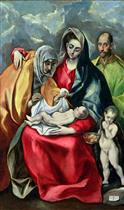 The Holy Family with St.Elizabeth