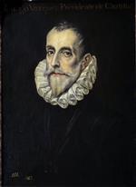 Portrait of Rodrigue Vazquez. President of the Council of Finance and Castile