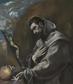 Saint Francis of Assisi in Meditation
