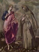Saint John the Evangelist and Saint Francis of Assisi