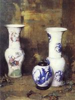 Ming Vases and Ginger Jar