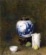 Still Life with Blue Vase