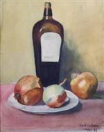 Still-life with Bottle and Onions
