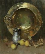 Still Life with Brazier. Silver Tea. and Onions