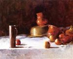 Still Life with Copper. Brass and Onions